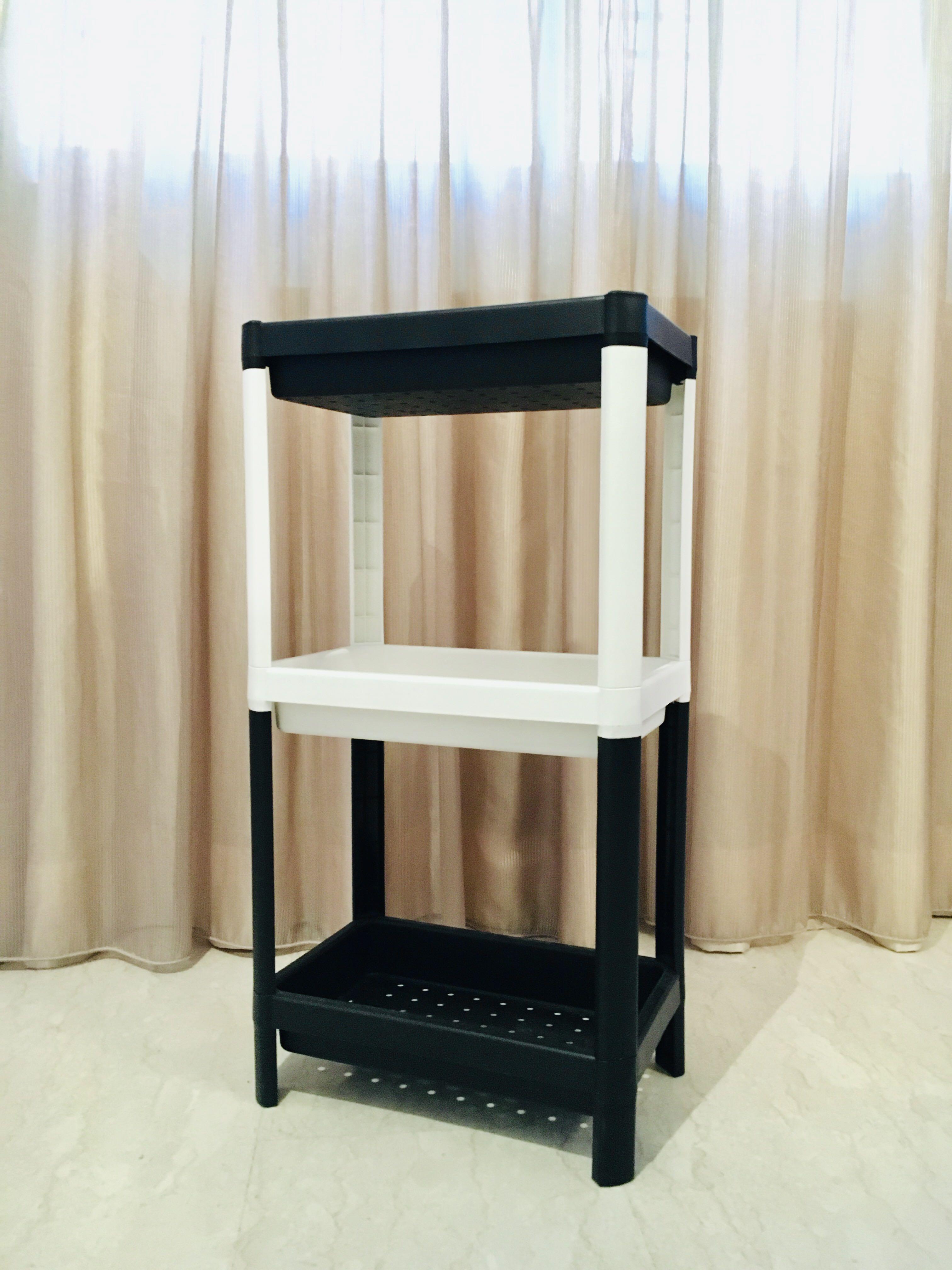 Ikea 3 tier shelves unit, Furniture & Home Living, Furniture, Shelves