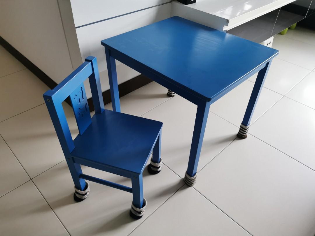 IKEA Kritter Children Table & Chair, Babies & Kids, Baby Nursery & Kids Furniture, Kids' Tables