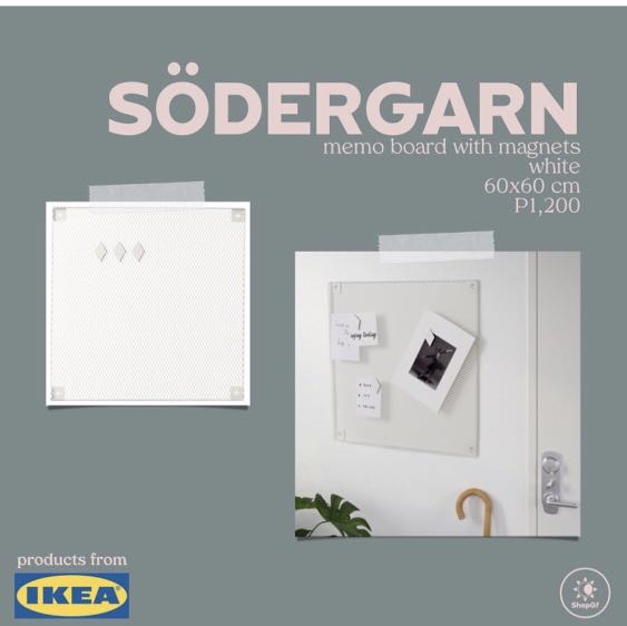 IKEA Memo board with Hobbies & Toys, Stationary & Craft, Other Stationery & Craft on