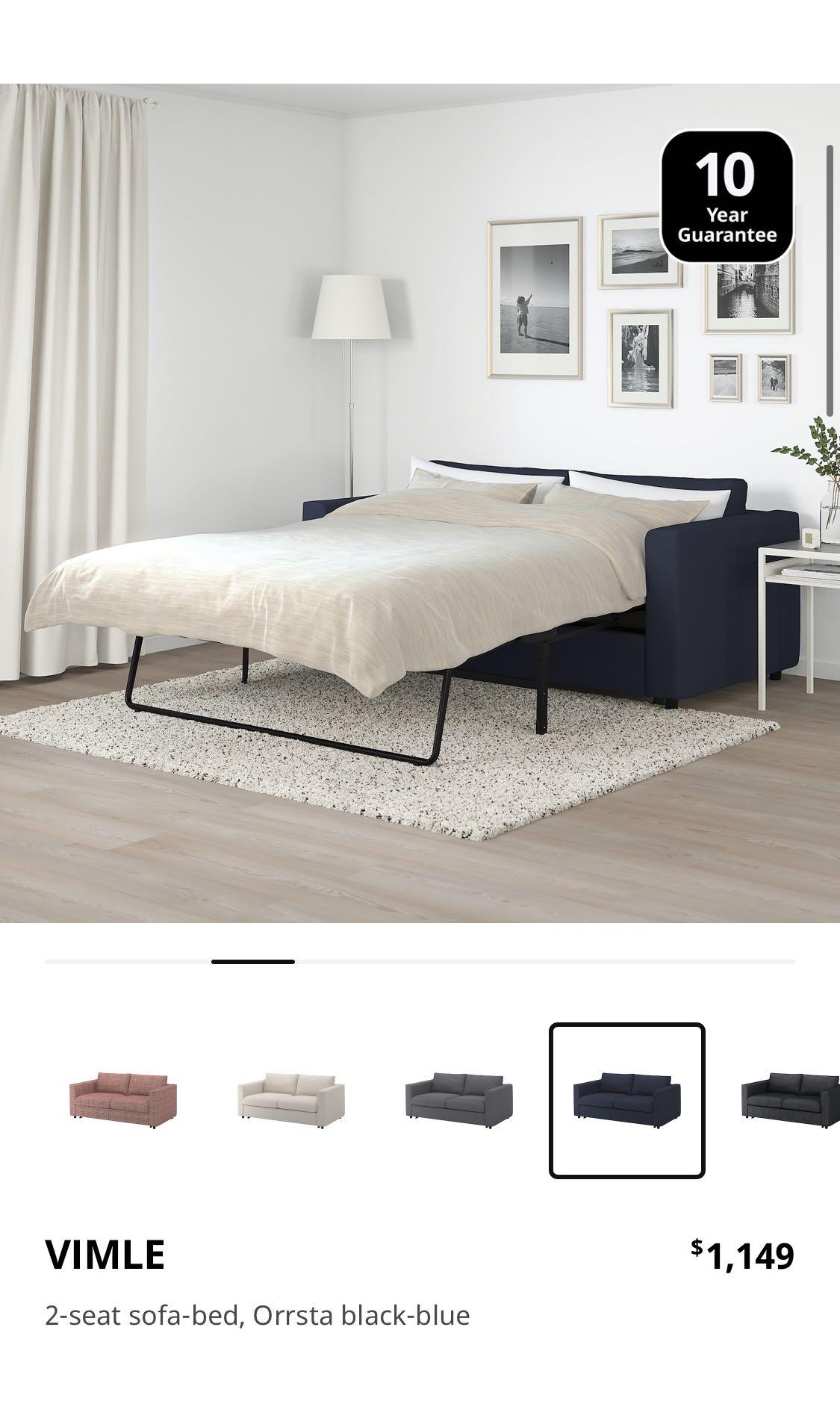 Ikea Vimle Sofa Bed Furniture Beds Mattresses On Carousell