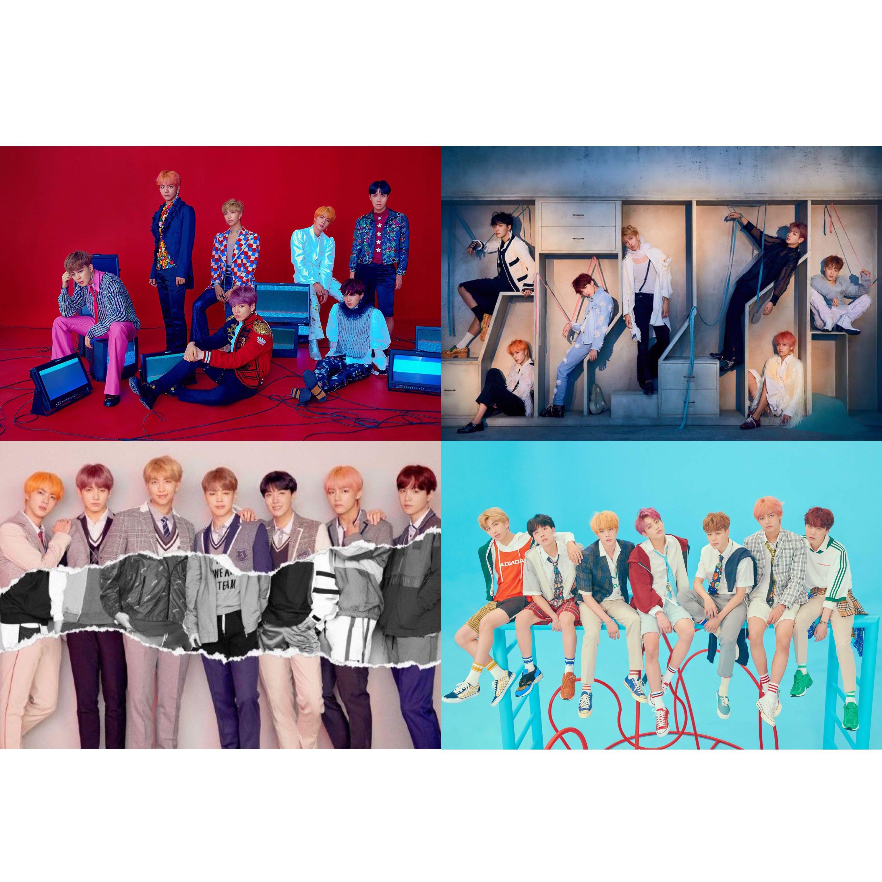 Instock Bts Love Yourself Answer Version S E L F Poster Entertainment K Wave On Carousell