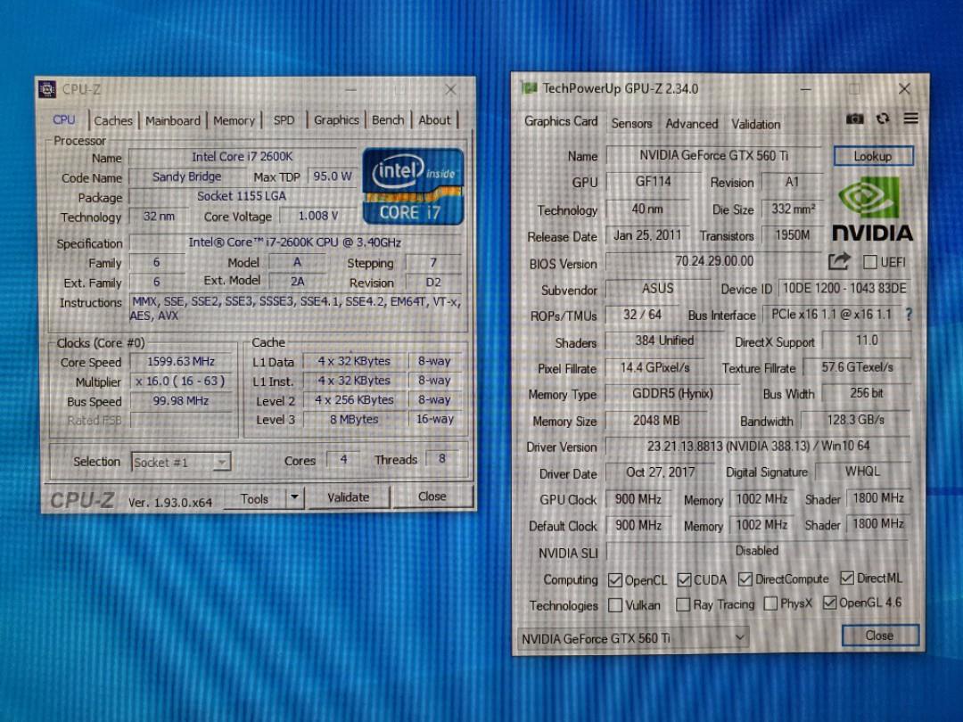 Intel I7 2600k Desktop Computers Tech Desktops On Carousell