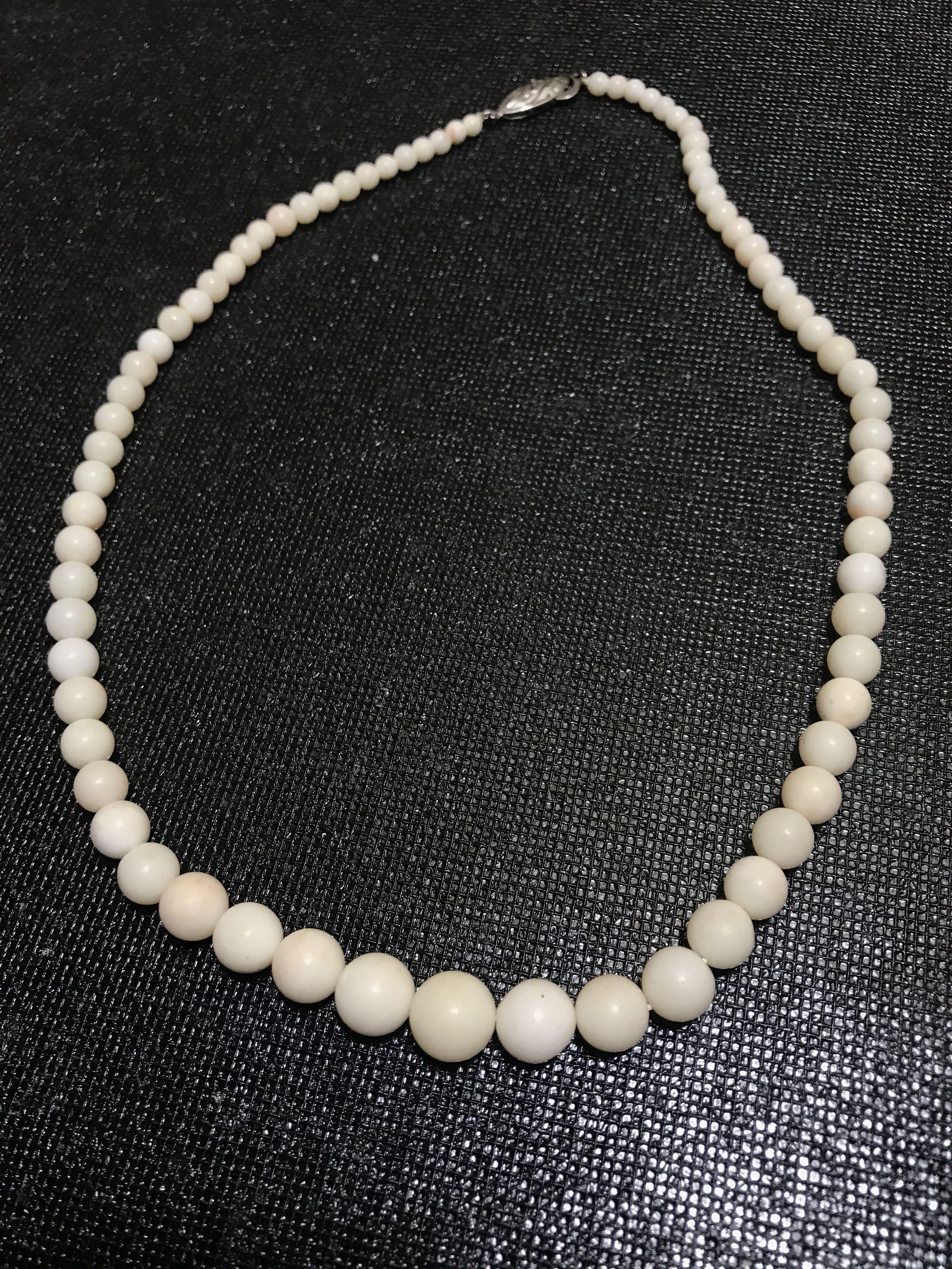 White coral necklace outlet prices