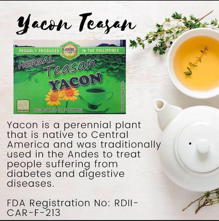 Kerobee Farm Herbal Teasan Yacon Tea 20 Yeabaga, Food & Drinks, Local