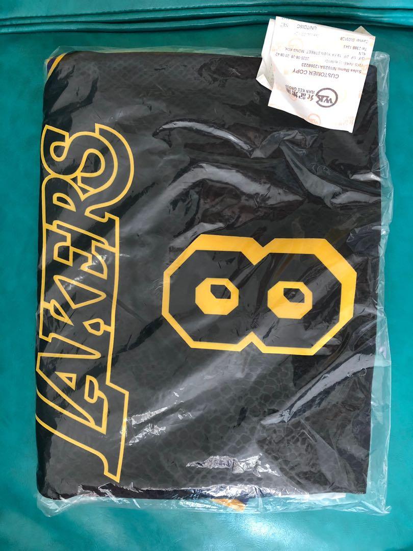 Kobe Bryant Black Mamba 8 24 限量版jersey 湖人球衣波衫lakers 運動產品 運動衫 Carousell