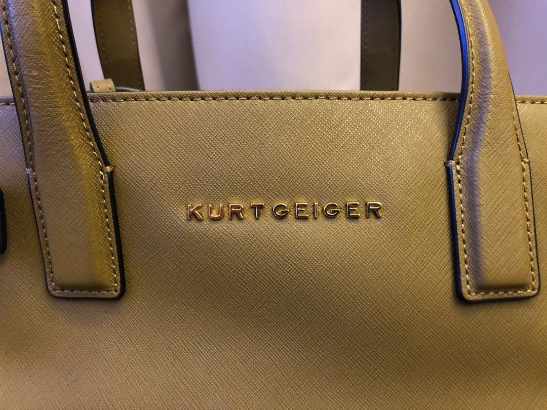 Kurt geiger saffiano bag sales