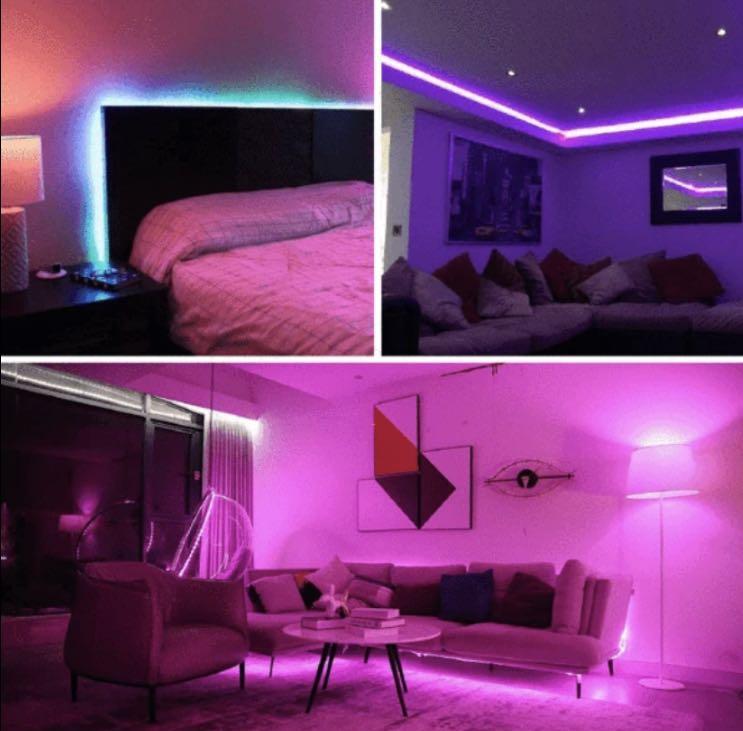 Led Strip Lights Tiktok Lights 1 2 3 5 10 15 20 Metres Furniture Home Living Lighting Fans Lighting On Carousell