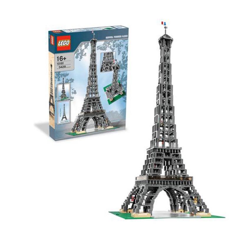Lego eiffel tower 3428 pieces 2025