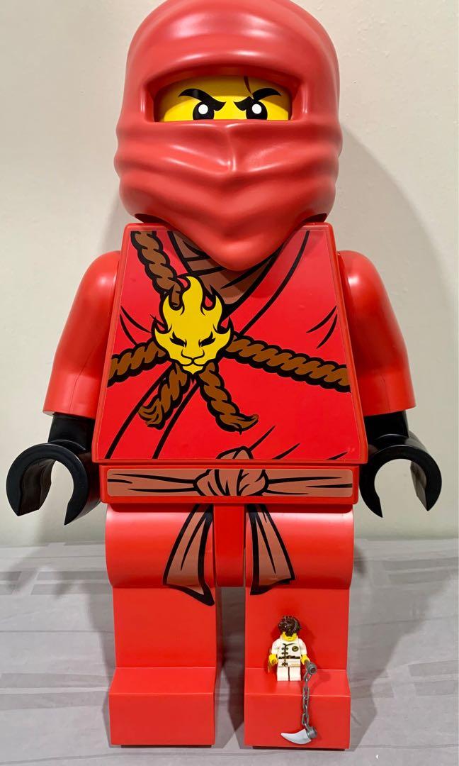 Lego super rare 19 inch Ninjago Kai Display figurine, Hobbies & Toys, Toys Games Carousell