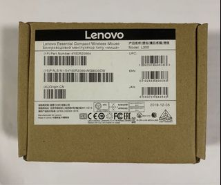 Lenovo Essential Usb Mouse Electronics Computer Parts Accessories On Carousell
