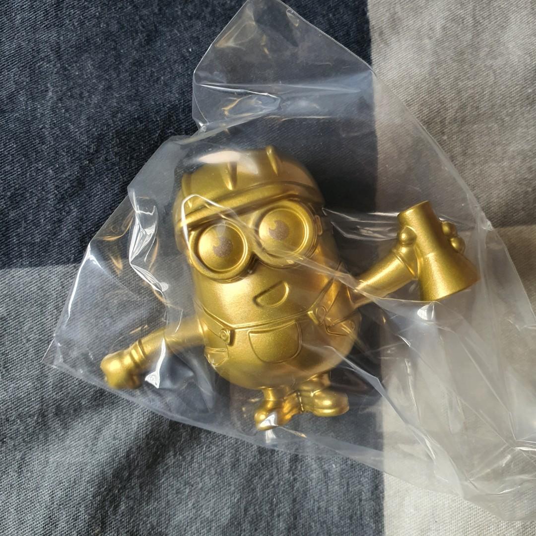 Limited Gold Minion McDonald's, Hobbies & Toys, Toys & Games on Carousell