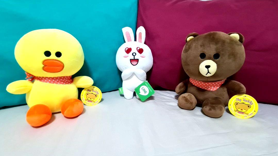 Line friends Character/ Line/ Brown/ Sally/ Cony/ Cute bear