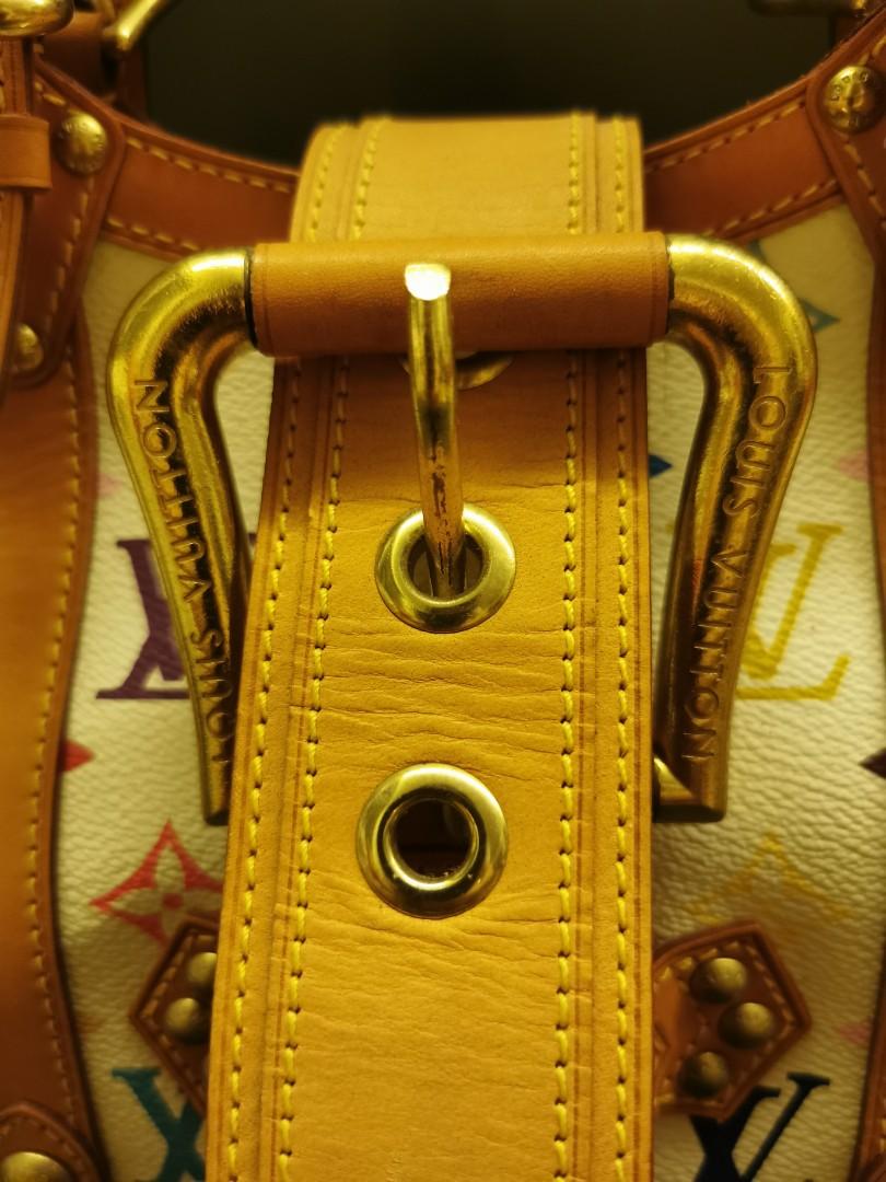 Louis Vuitton Theda White Leather ref.445233 - Joli Closet