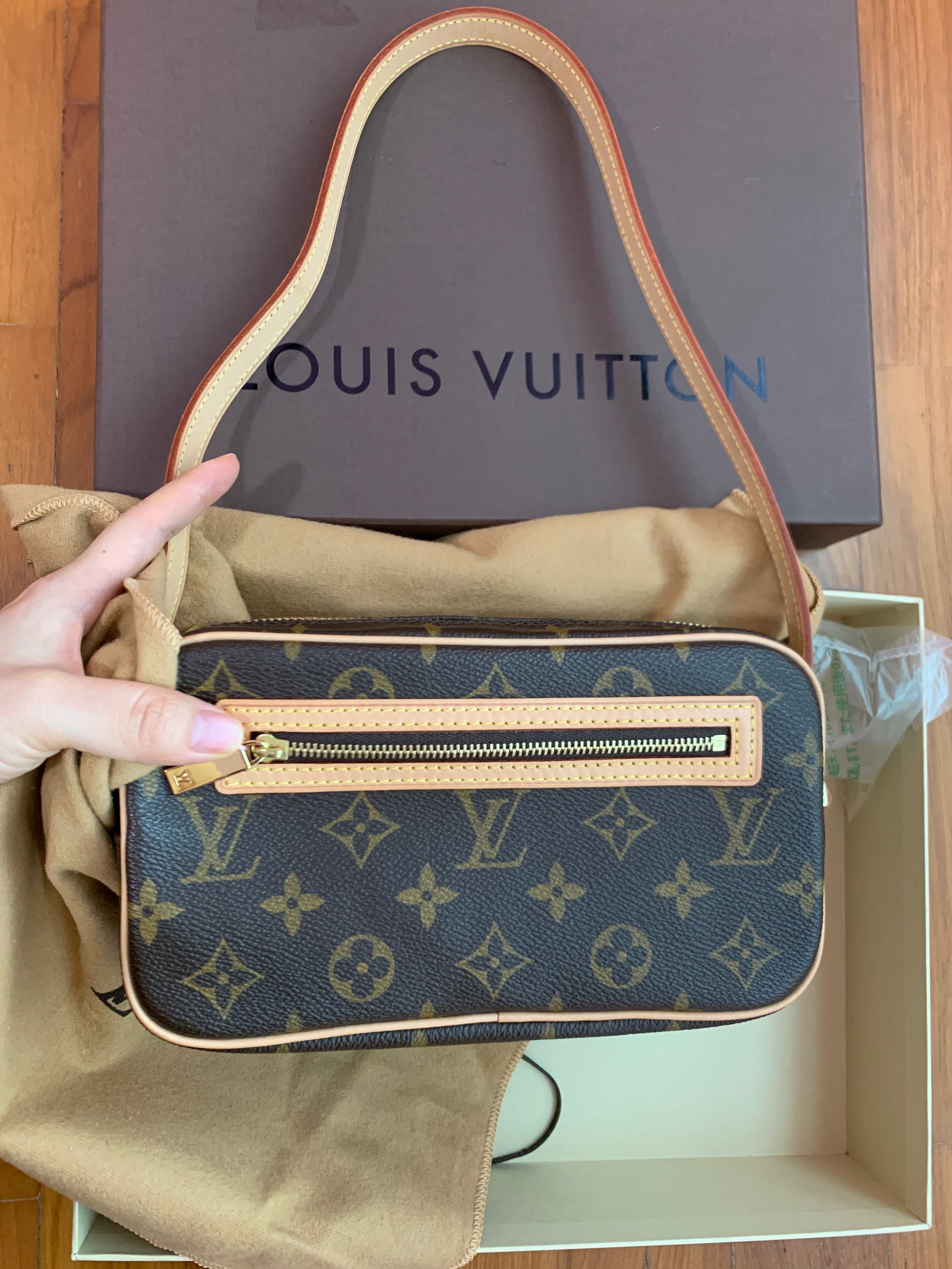 LOUIS VUITTON POCHETTE CITE SHOULDER BAG MONOGRAM, Luxury, Bags