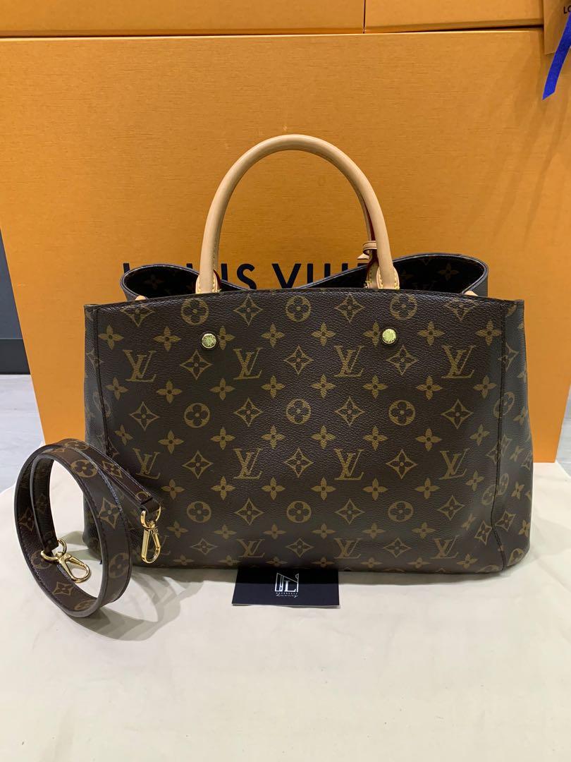 PRELOVED Louis Vuitton Montaigne GM Monogram Canvas Shoulder Bag TJ216 –  KimmieBBags LLC