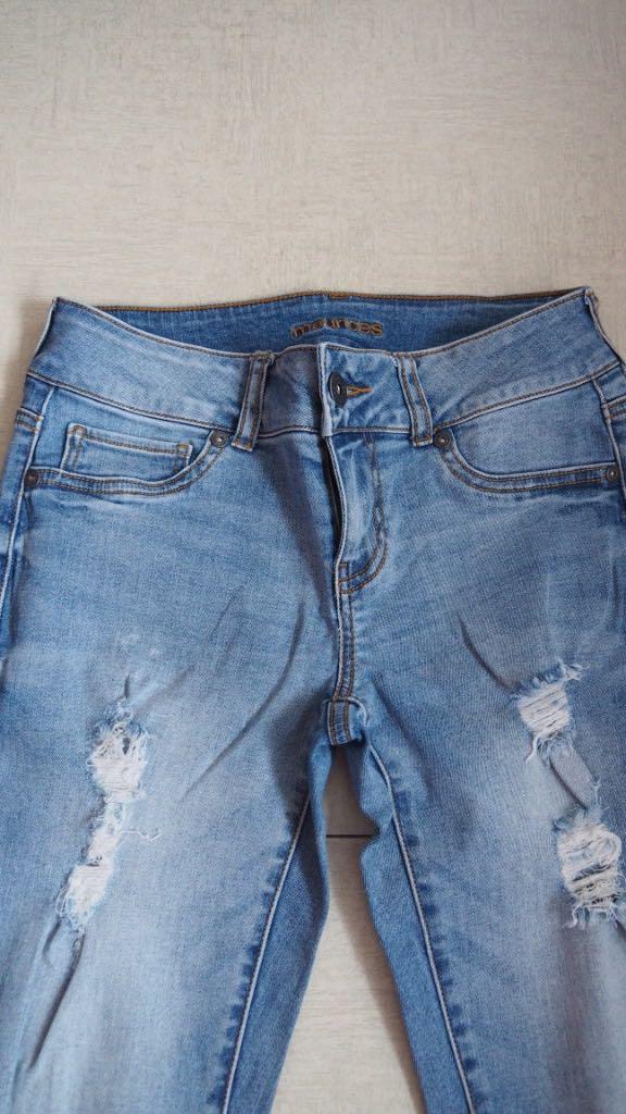 Maurices Straight Cut Ripped Jeans, Women's Fashion, Bottoms, Jeans on ...