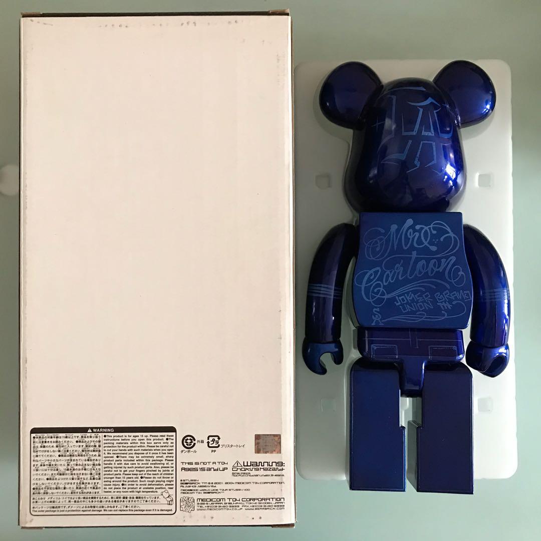 Medicom Toy 2005 BWWT Bearbrick World Wide Tour Stussy 400