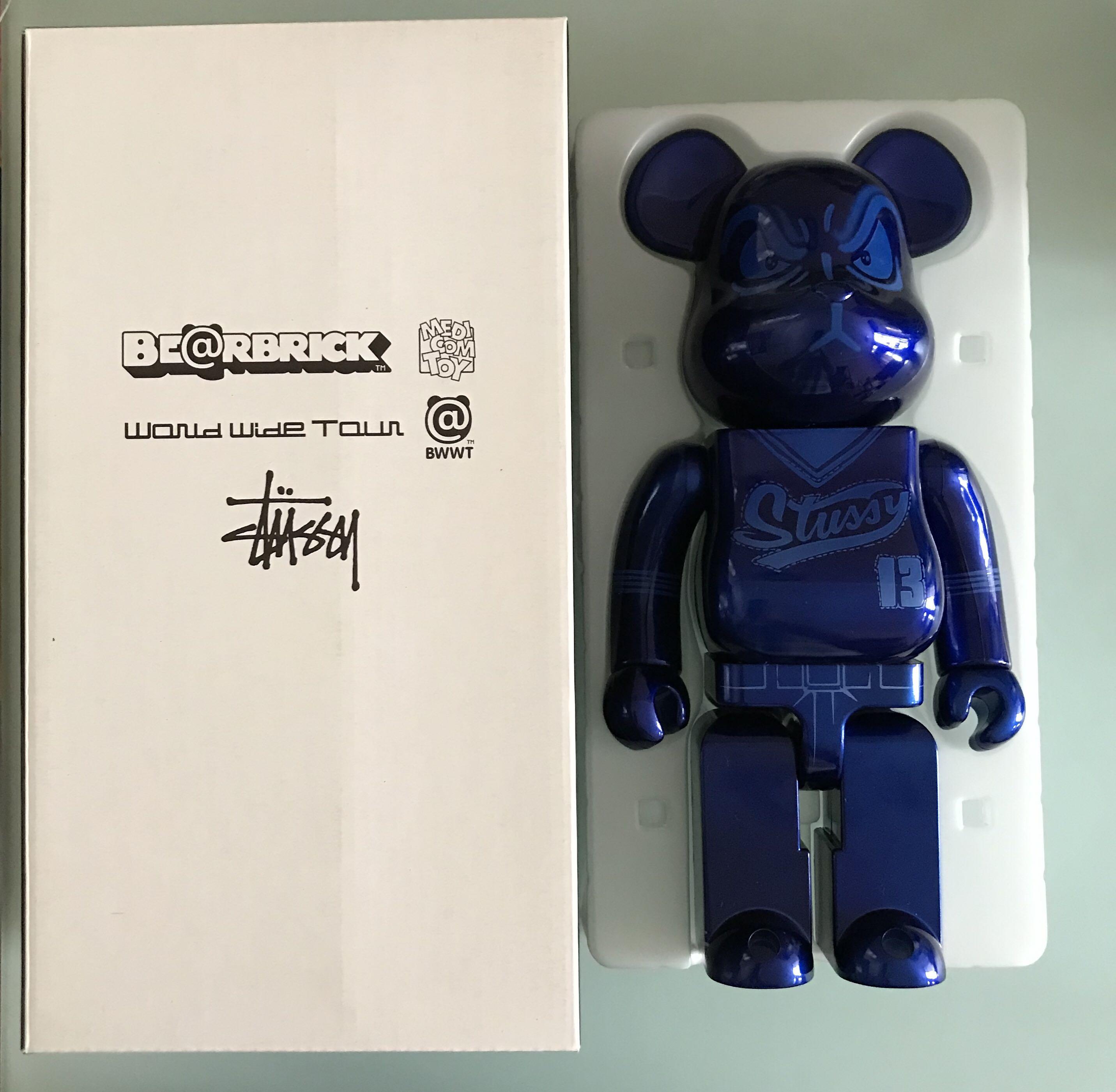 Medicom Toy 2005 BWWT Bearbrick World Wide Tour Stussy 400