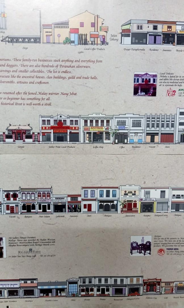 Melaka Jonker Street Poster Books Stationery Magazines Others On Carousell