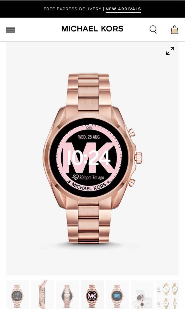 Michael kors 2024 watch fitbit