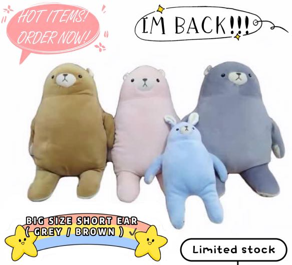 MINISO BUNNY BEAR SOFT TOY PLUSH Hobbies Toys Toys Games on