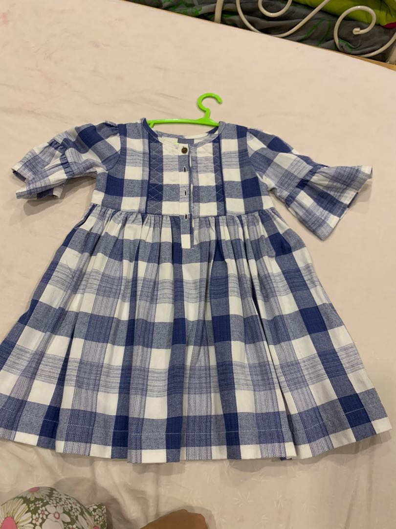 mothercare tartan dress