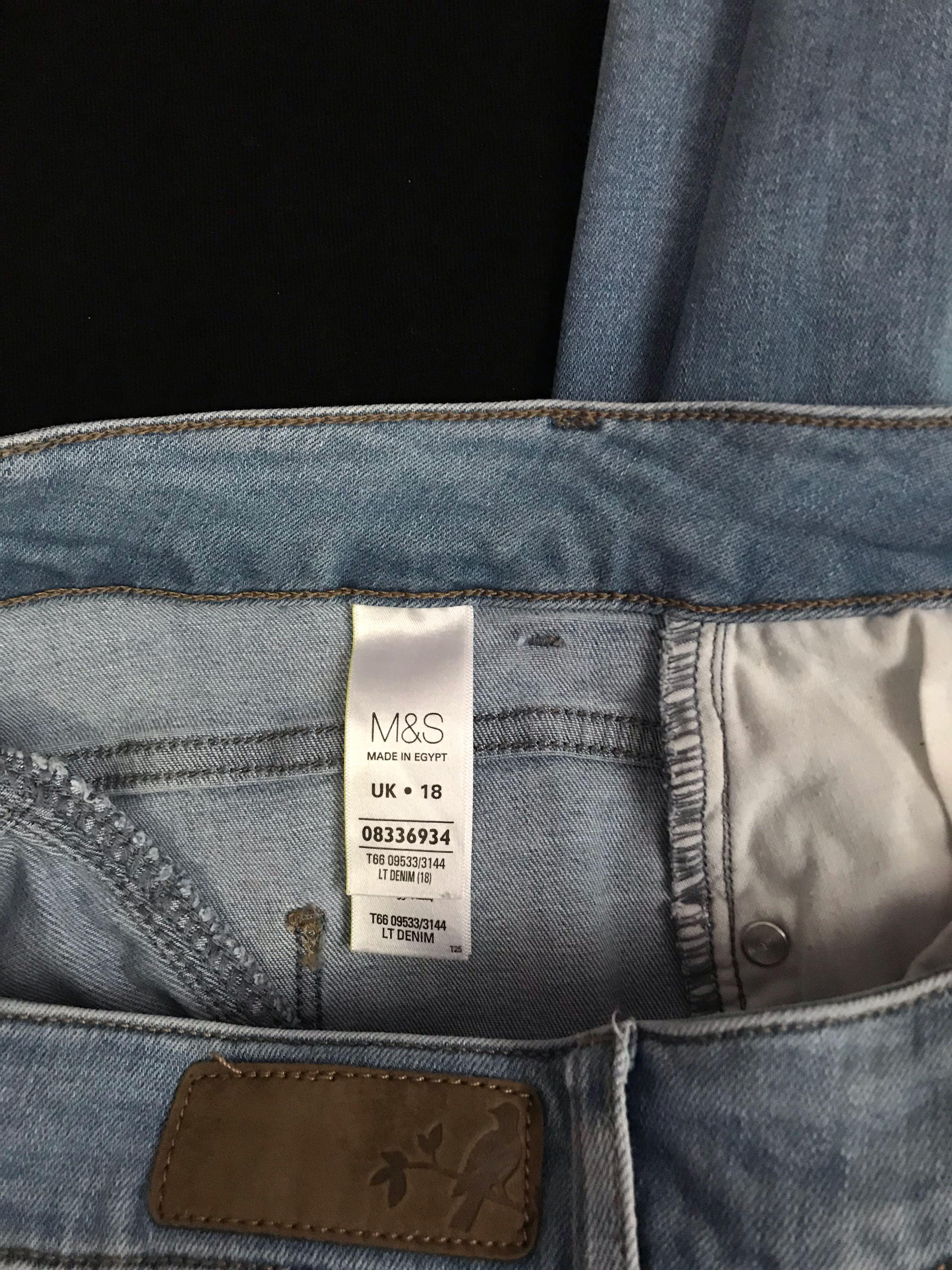 M\u0026S indigo collection plus size jeans 