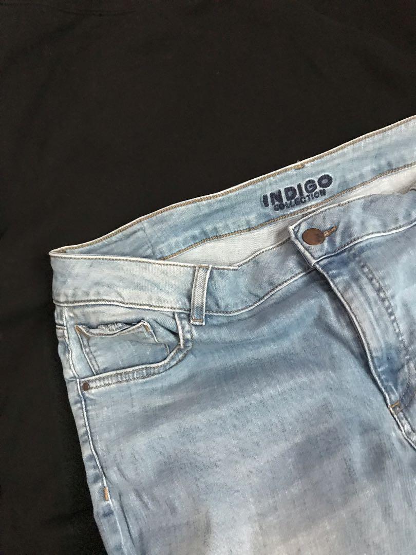 M\u0026S indigo collection plus size jeans 
