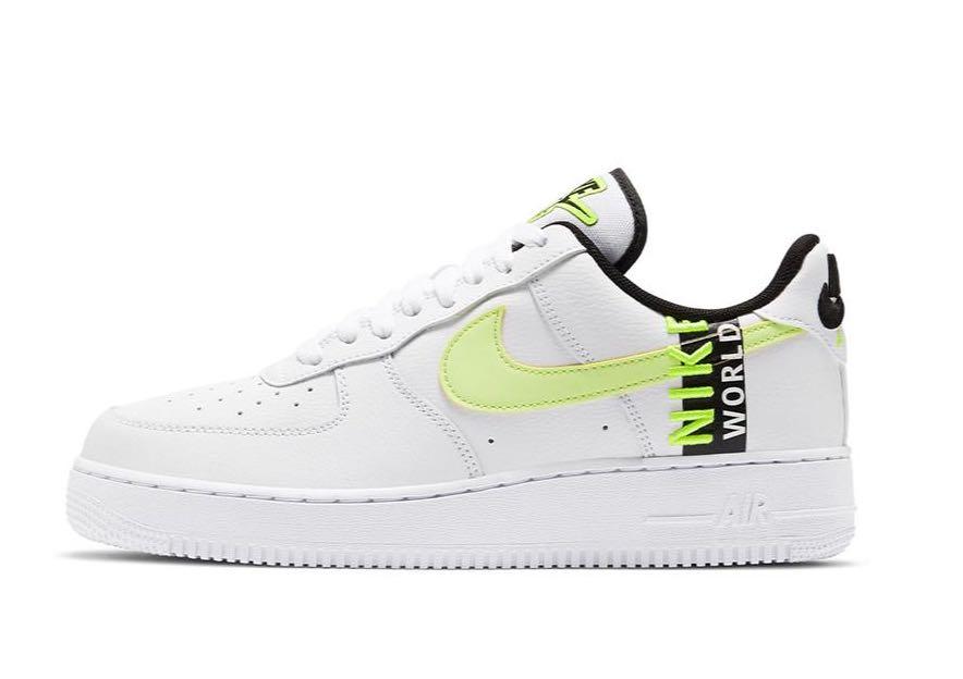 white green af1