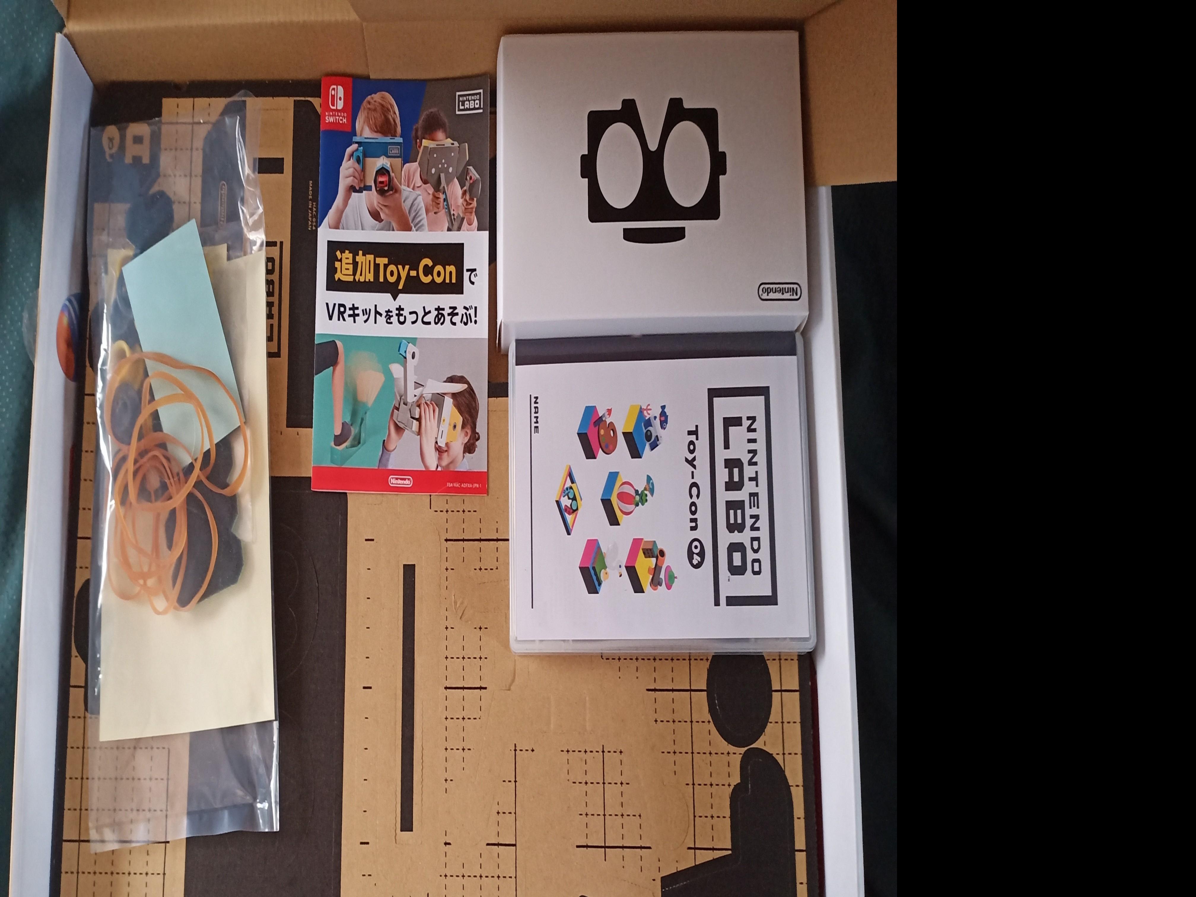 Nintendo Labo VR (Category: Nintendo) located in Marikina City. Submitted by samanthasingson (Listing ID 1037639038, Image 2). Description: Bought my Switch with a bundled Labo. I thought my nephew would like this but when he opened it, he didn't want to set it up. This is good as new, only issue is seen in the last photo. All items inside the box are complete..