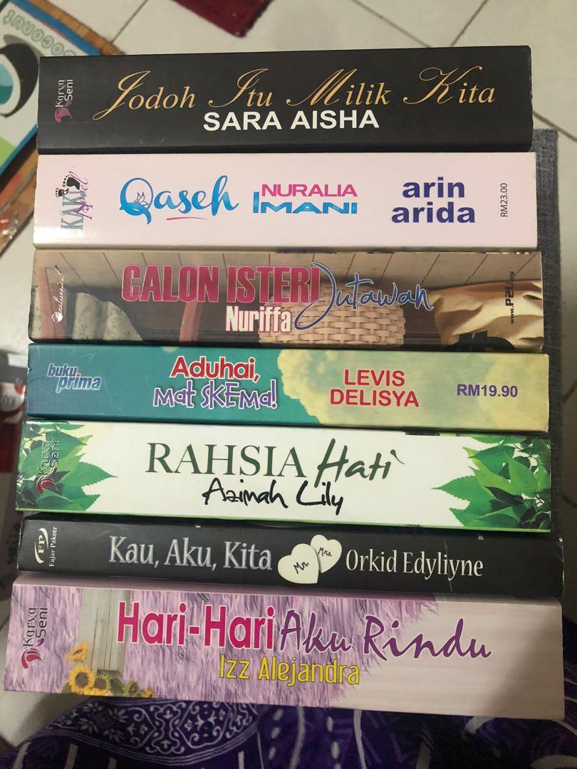 Novel Rahsia Hati Books Stationery Books On Carousell
