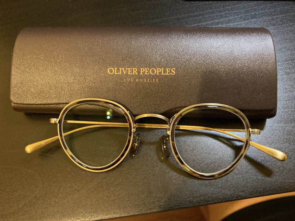 Oliver peoples darville dtb/ag色眼鏡, 男裝, 手錶及配件, 眼鏡- Carousell
