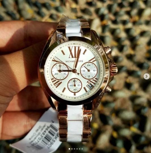 Michael kors watch 2025 women's silver and gold