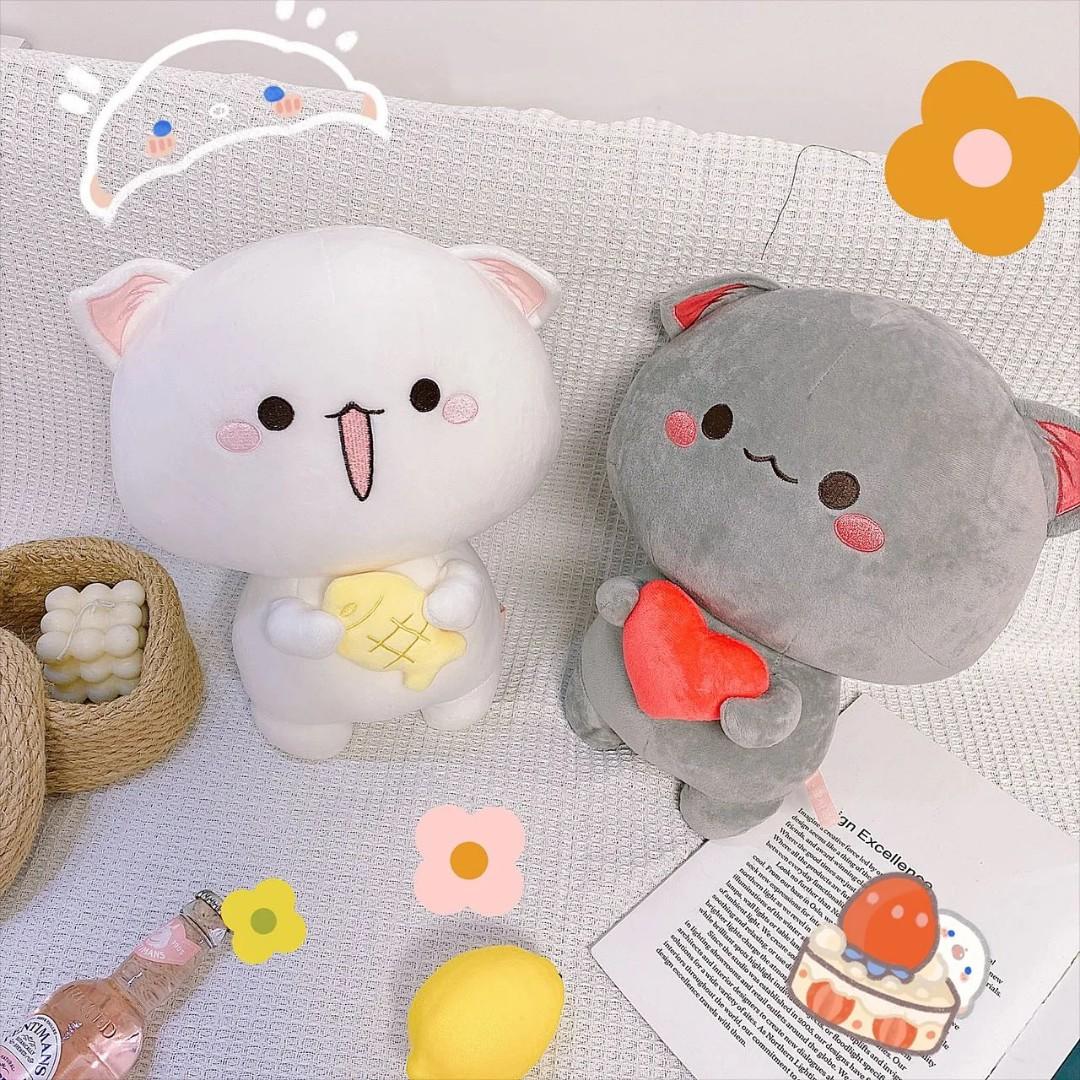 mochi mochi peach cat plush