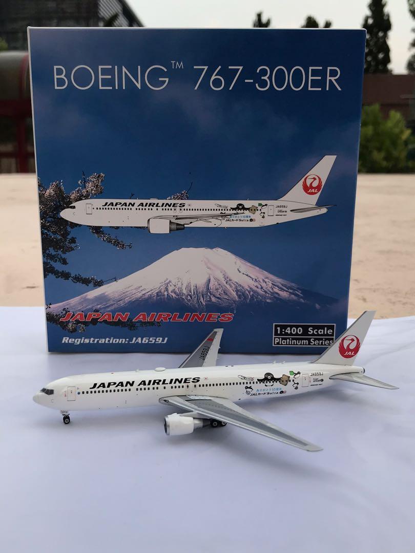Phoenix 1:400 BOEING 767-300ER JAL JAPAN AIRLINES Penguin 企鵝