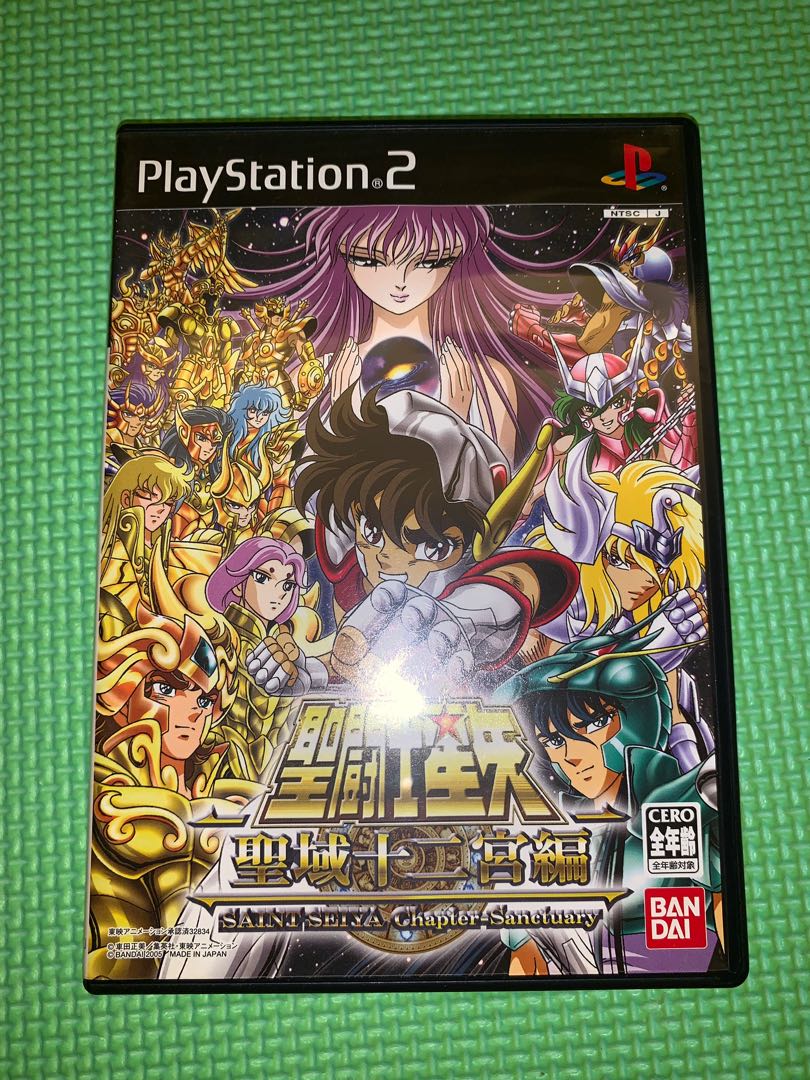 Ps2 Game 聖鬥士冥王十二宮編 遊戲機 遊戲機遊戲