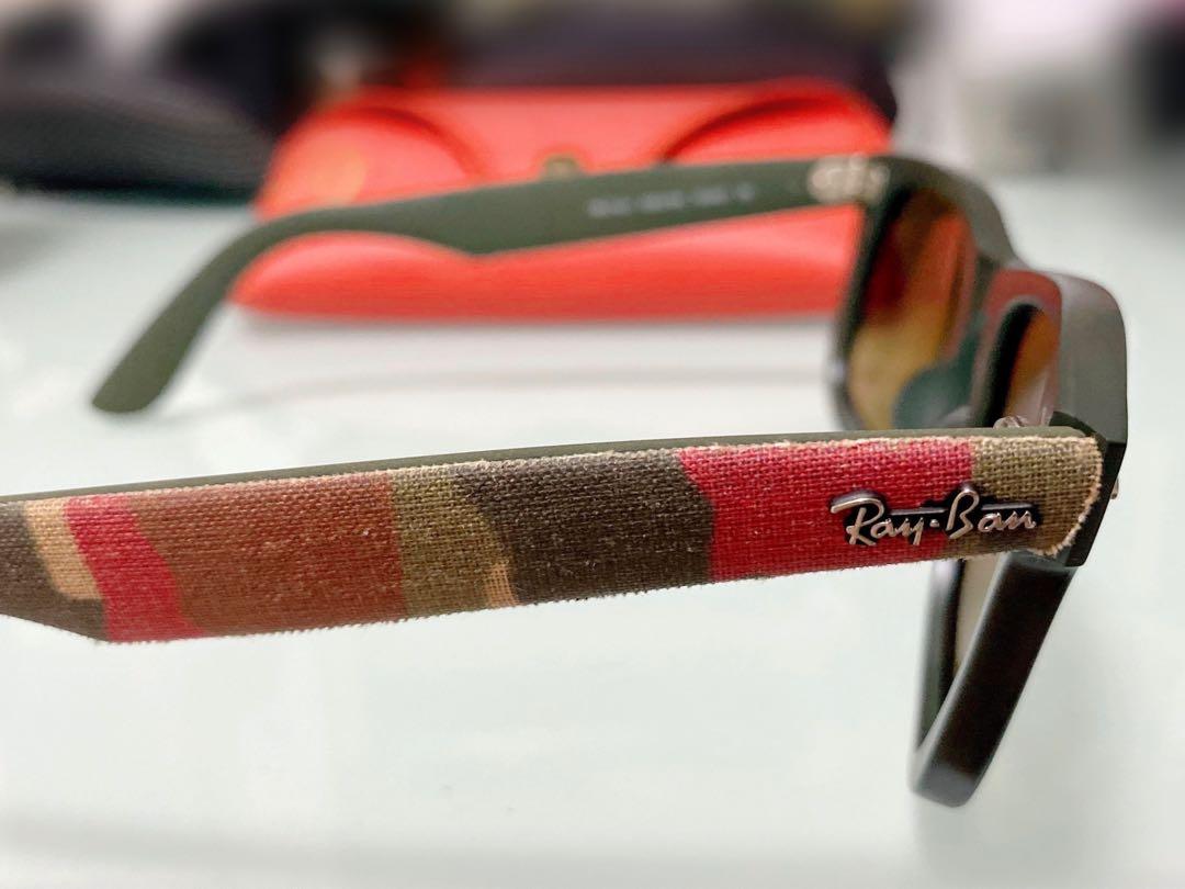 BN RAY-BAN ORIGINAL WAYFARER URBAN CAMOUFLAGE BROWN LENS, Men's Fashion ...