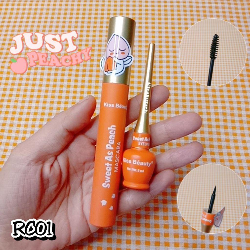 Rc01 Set Couple Peach Mascara Eyeliner Health Beauty Makeup On Carousell