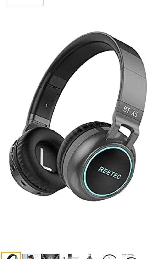 Reetec BT X5 Wireless Headphone Audio Headphones Headsets on