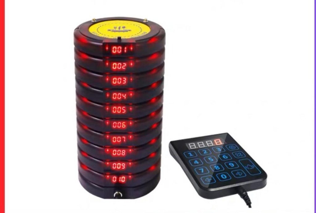 [Free Delivery] Round Buzzer Queue System, Audio, Other Audio Equipment ...