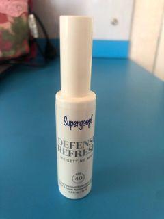 Setting spray
