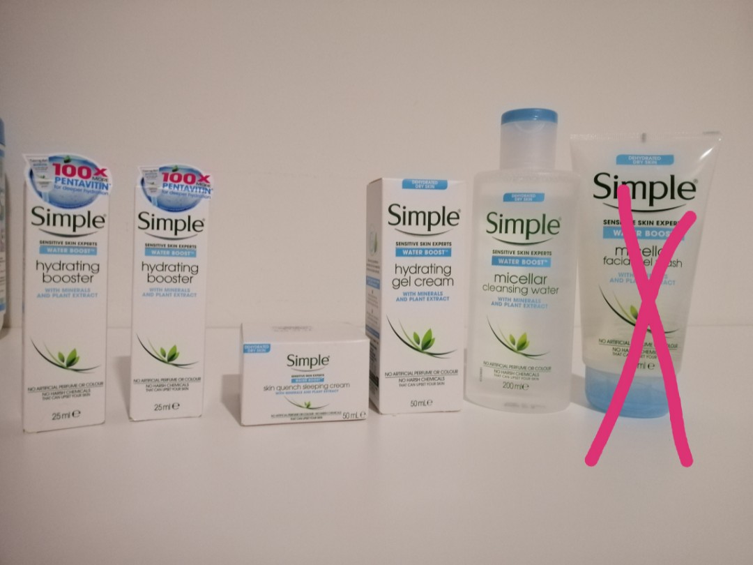 Simple skincare water online