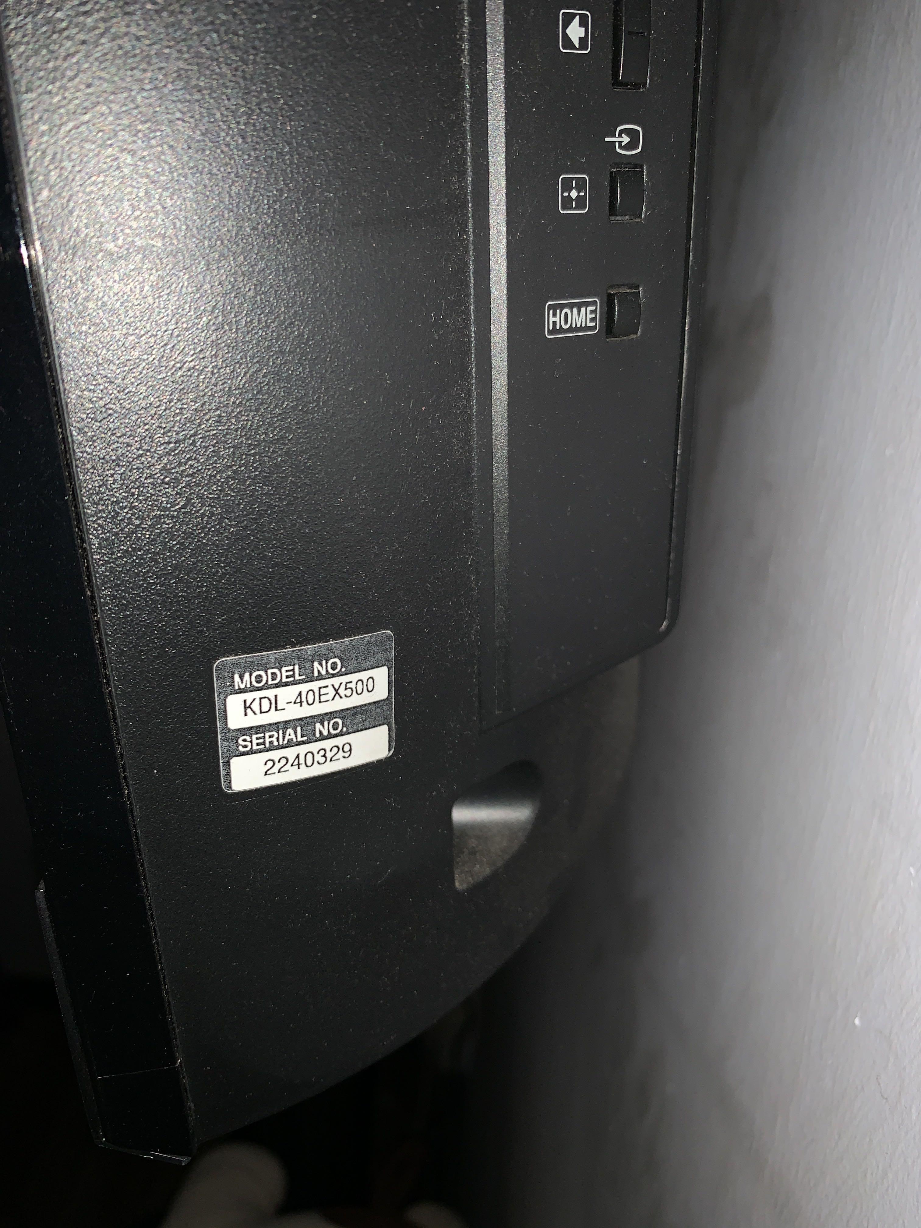 Sony Bravia EX500 series 40 inch, TV & Home Appliances, TV