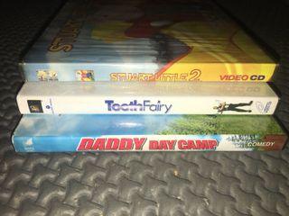 VCD Bundle Family Film (Stuart Little ,Daddy day Camp, Tooth Fairy)