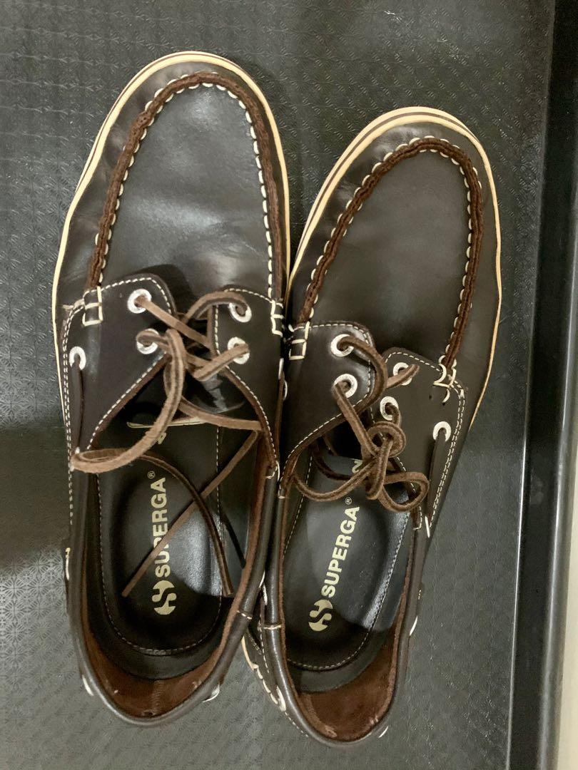 Superga Boat Shoes, Men's Fashion, Footwear, Sneakers on Carousell