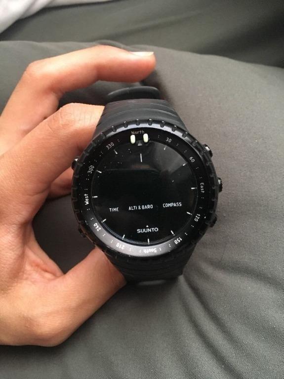  Suunto Core Classic Watch All Black Men's Outdoor Sports Watch  - SS014279010 : Sports & Outdoors