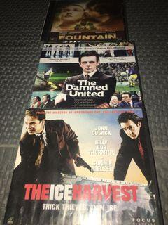 The Fountain, The Damned United, The Ice Harvest Bundle sale. (VCD)