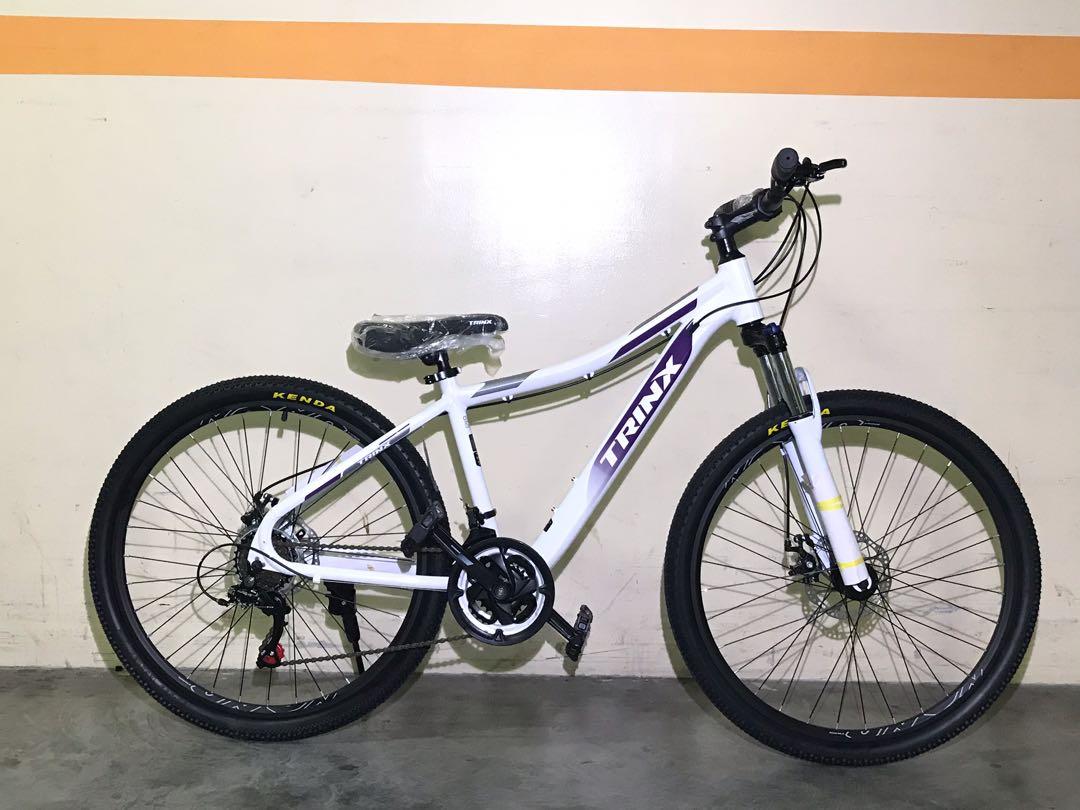 trinx bike white