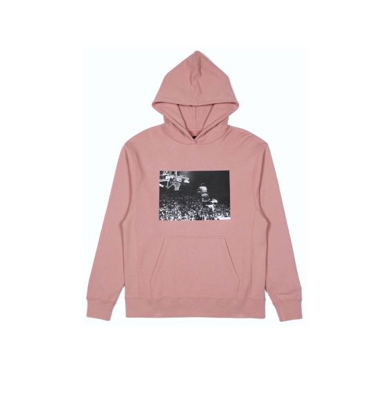 rust pink hoodie