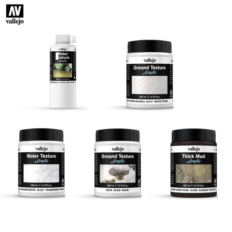 Vallejo Earth Texture Acrylic Paint (Black Lava Asphalt), Hobbies & Toys,  Stationery & Craft, Craft Supplies & Tools on Carousell